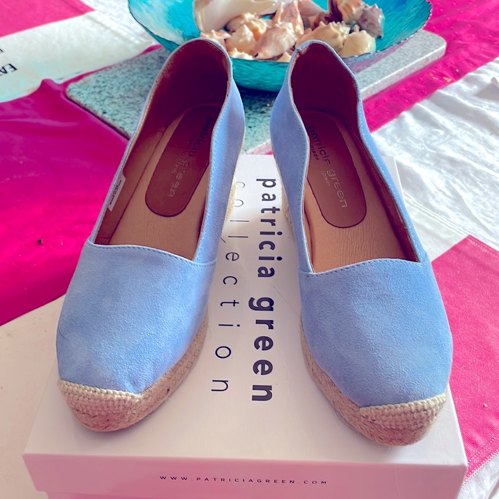 COPY - Vienna scalloped espadrille by Patricia green NWT